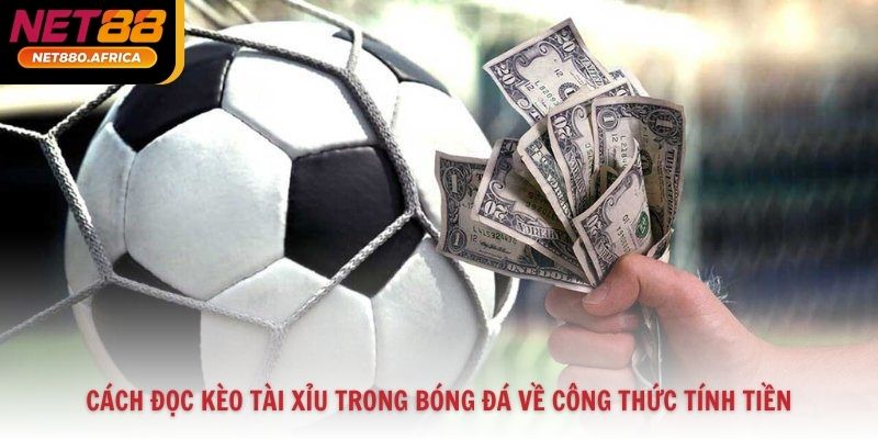 Cách đọc kèo tài xỉu trong bóng đá về công thức tính tiền
