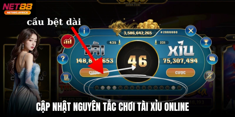 Cập nhật nguyên tắc chơi Tài Xỉu online