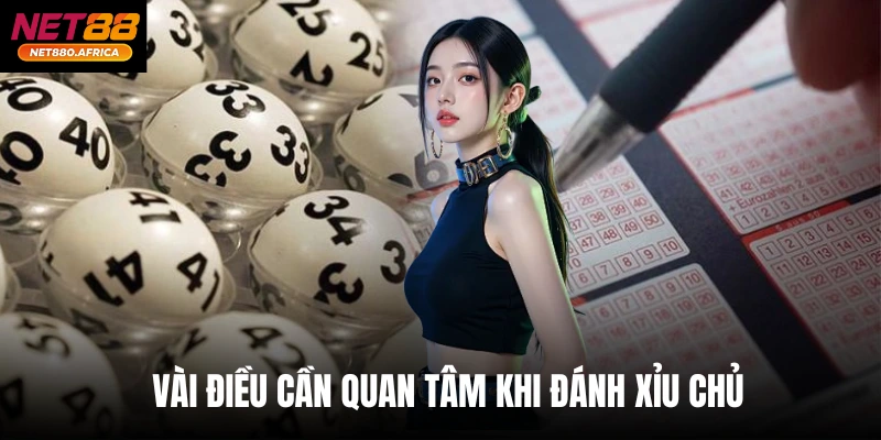 Vài điều cần quan tâm khi đánh xỉu chủ